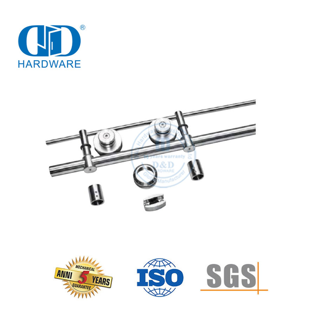 Сарай из нержавеющей стали, офисный отель, фурнитура для рольгангов, раздвижных дверей, фурнитура, аксессуары, строительная фурнитура-DDBD049