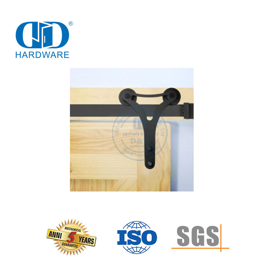 Двустворчатая фурнитура для дверей сарая из нержавеющей стали, аксессуар для дверной фурнитуры, дверной ролик, фурнитура-DDBD009