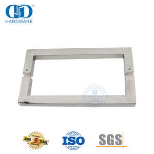 Новый дизайн SUS316 D Квадратная ручка для стеклянной двери-DDPH015-E-PSS