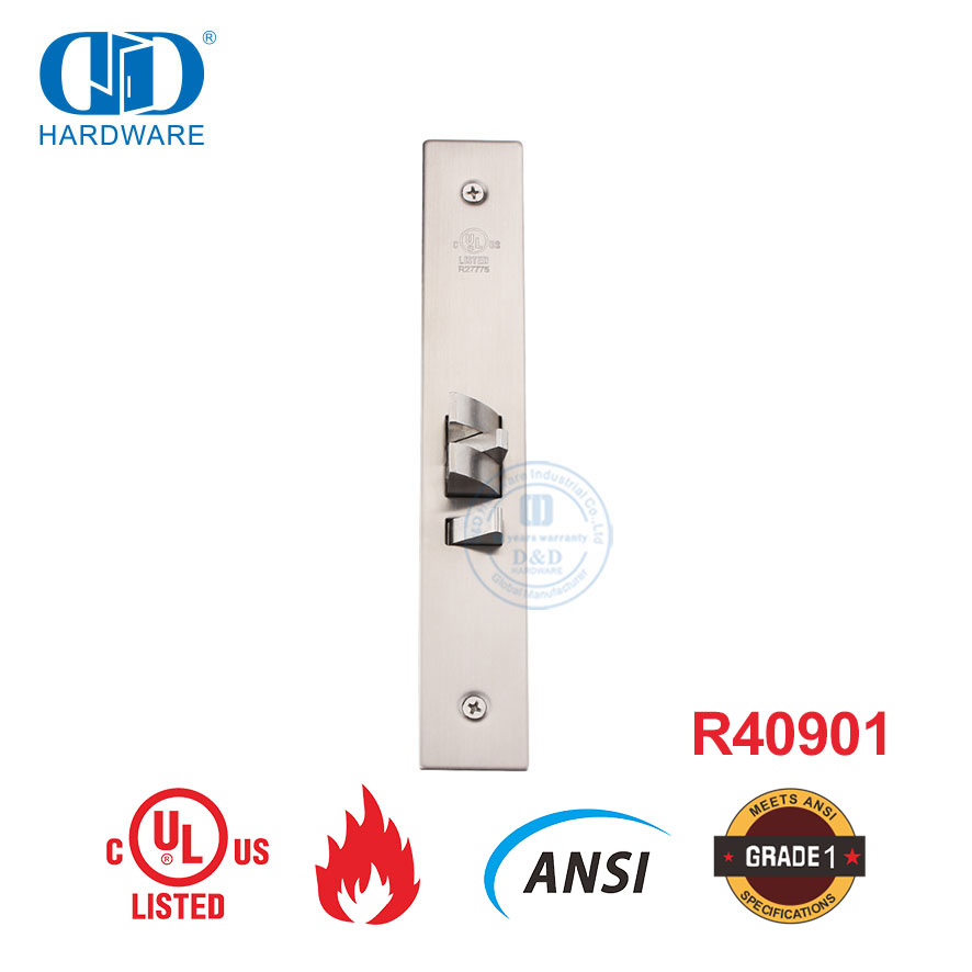 Американский стандарт, внесенный в список UL, огнестойкий ANSI, твердый цилиндр, врезной замок для передней двери шкафа -DDAL05