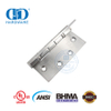 Сертификат BHMA Внесен в список UL ANSI Огнестойкая врезная петля с квадратным углом Коммерческая деревянная дверная петля-DDSS001-ANSI-2-5x4/3,5x3,7 мм