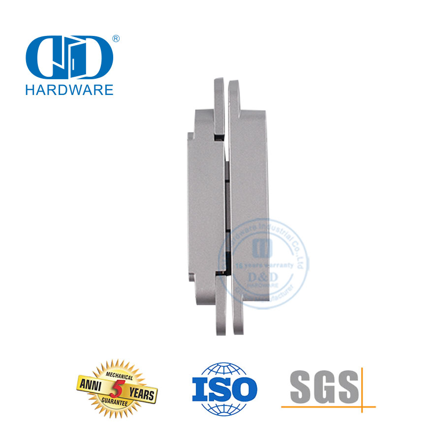 Китайская фабрика из цинкового сплава 3D Невидимая скрытая архитектурная фурнитура Аксессуары Сверхмощный шарнир Внутренняя наружная дверная петля-DDCH008-G40