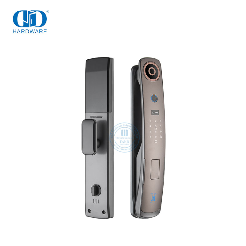 Высококачественная карта домашней безопасности с цифровым паролем и отпечатками пальцев Tuya Wi-Fi Пульт дистанционного управления Смарт-камера Дверной замок-DDEL001