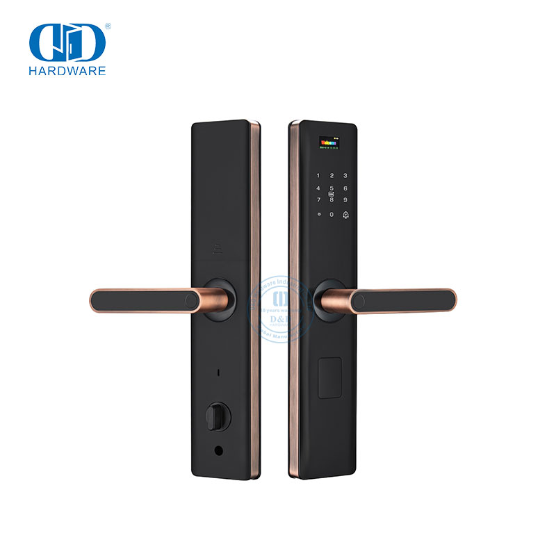 Ручка главной двери с цифровой клавиатурой без ключа Автоматический дверной замок-DDDL003
