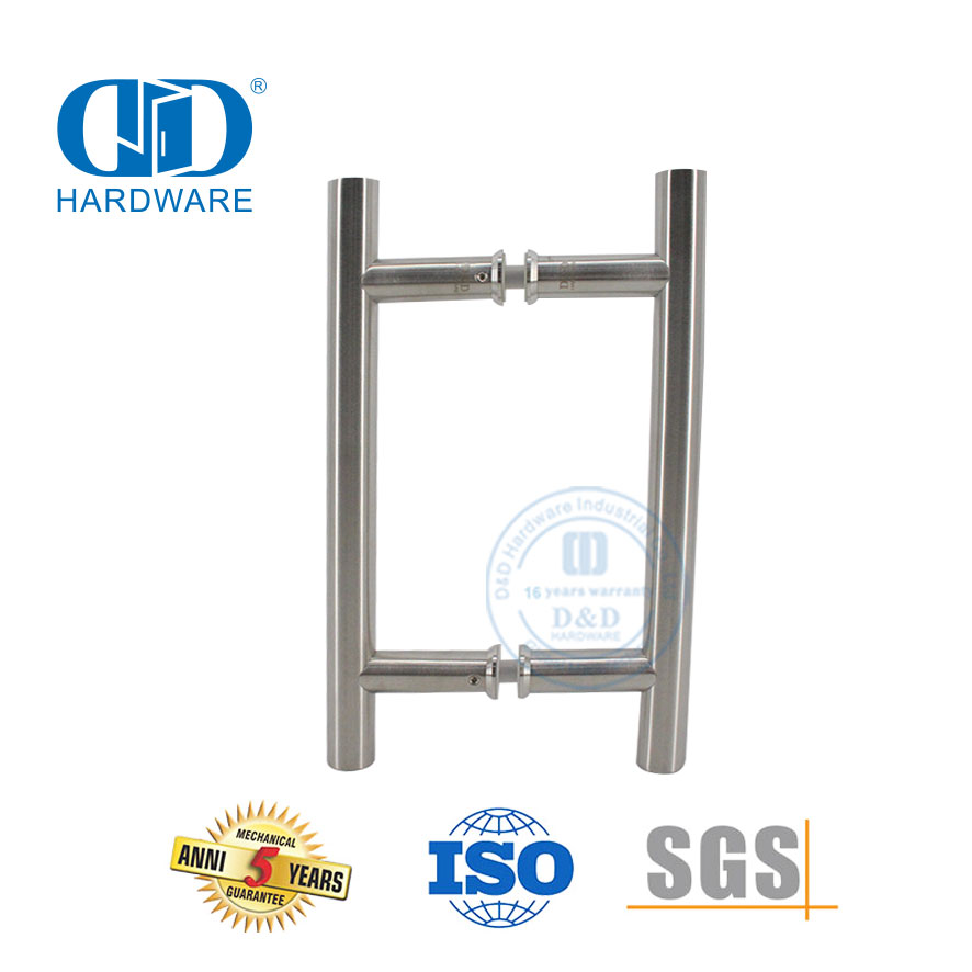 Горячая продажа H-образная ручка для душевой двери из нержавеющей стали-DDPH001-A Φ22-SSS