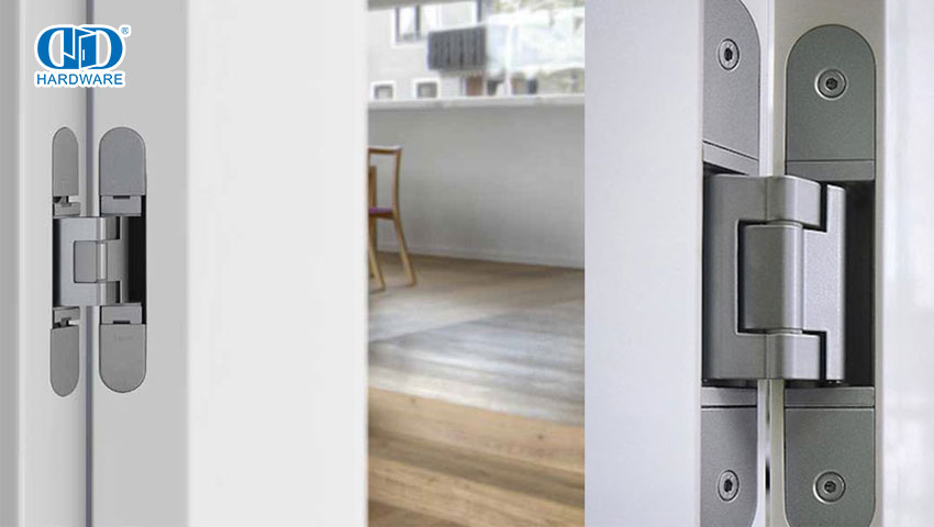 Как сделать скрытую дверную петлю под углом?