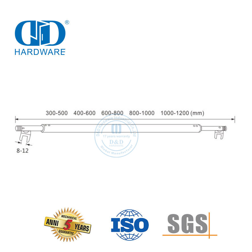 Коммерческие душевые кабины из нержавеющей стали Коммерческая душевая кабина Система душевой штанги Стеклянная фурнитура-DDSC024