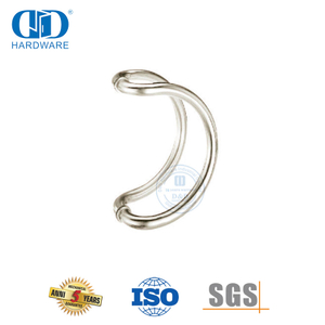 Нержавеющая сталь, серебристая ручка типа D, выдвижная ручка для стеклянной главной двери, фурнитура-DDPH006