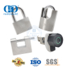 Максимальная безопасность: нержавеющая сталь, латунь, защита от кражи, термостойкость, биометрическая зарядка через USB, деревянный стальной дверной замок-DDPL0013-50 мм