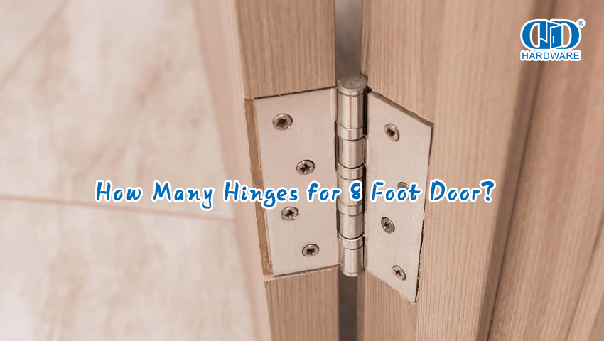 Сколько петель для двери высотой 8 футов?