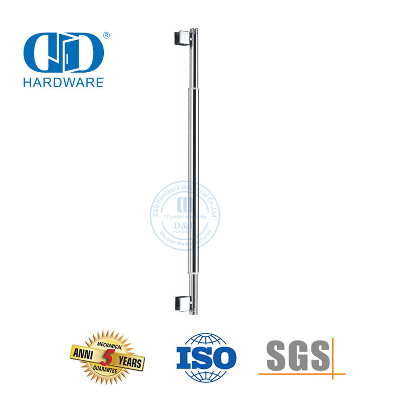 Коммерческие душевые кабины из нержавеющей стали Коммерческая душевая кабина Система душевой штанги Стеклянная фурнитура-DDSC024