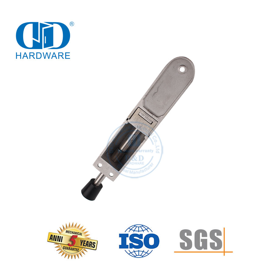 Дверной держатель из нержавеющей стали с ножным приводом для школы-DDDS034