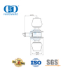 Часто используемая фурнитура с цилиндрическим шаром из нержавеющей стали, набор замков для входной двери-DDLK003