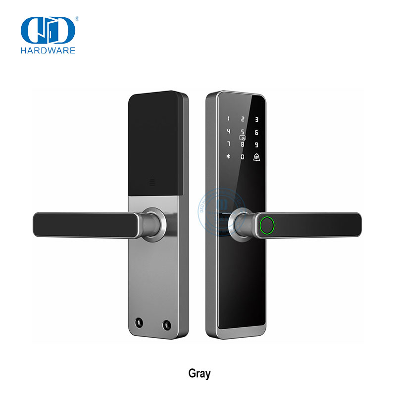 Деревянные двери, умные ручки, замки с приложением Wi-Fi, отпечаток пальца Cerradura Inteligente, работа с TUYA WIFI -DDDL007