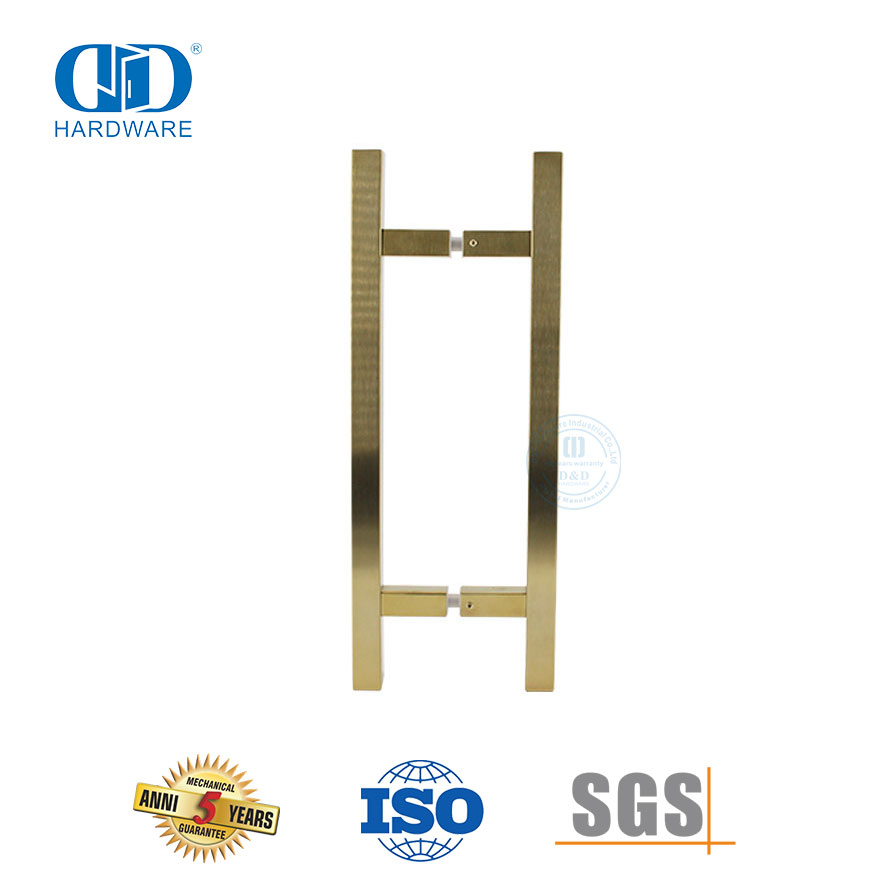  Усовершенствованная антикоррозийная ручка для душевой двери из нержавеющей стали-DDPH016-D-SB