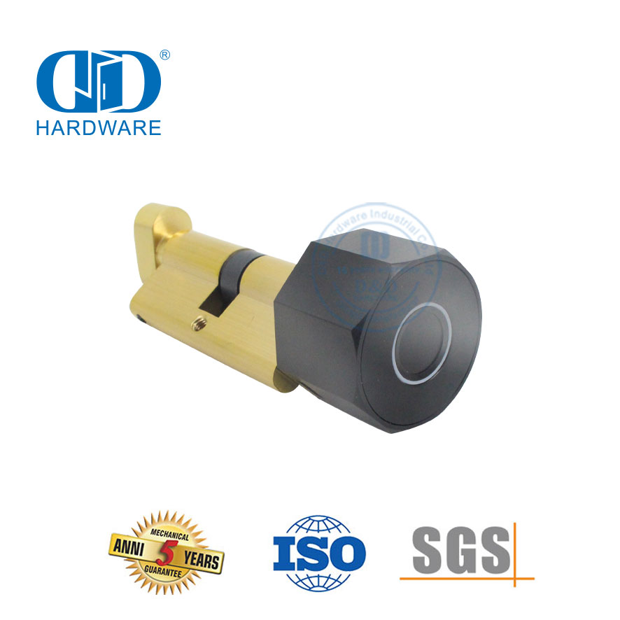 Нержавеющая сталь, латунь, цифровая функция Bluetooth, защита от отпечатков пальцев, зарядка через USB, внутренний внешний дверной замок-DDPL101-70 мм