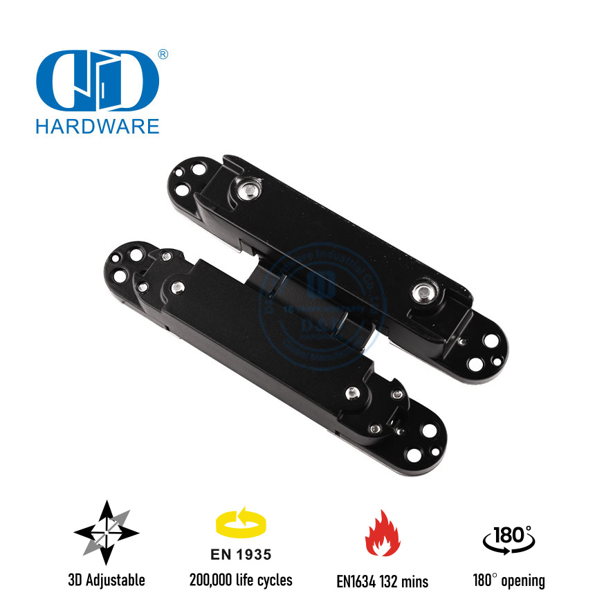 EN1935 3D Скрытая дверная петля для коммерческого здания-DDCH008-G40