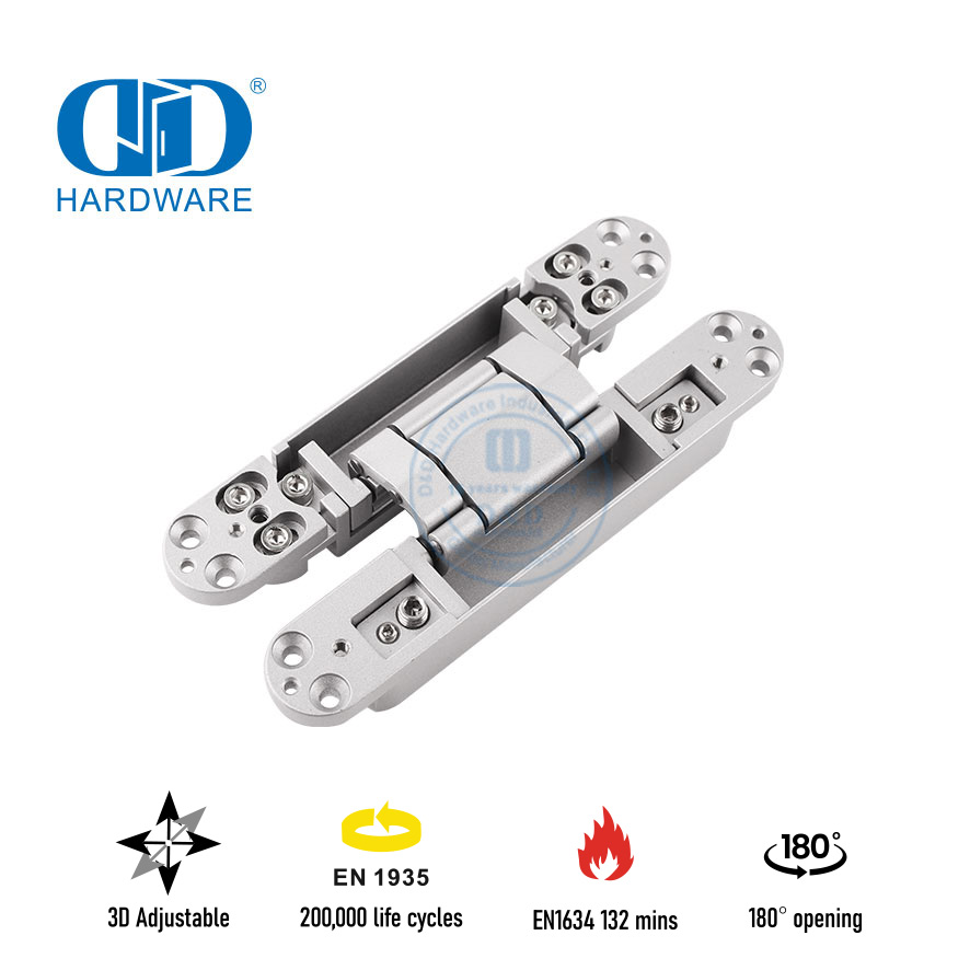 Противопожарная дверь EN1935, скрытая петля для 5-звездочного отеля-DDCH008-G80