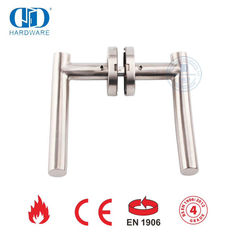 Рычажные ручки с круглой розеткой из SUS 304, сертификат EN 1906-DDTH005-SSS