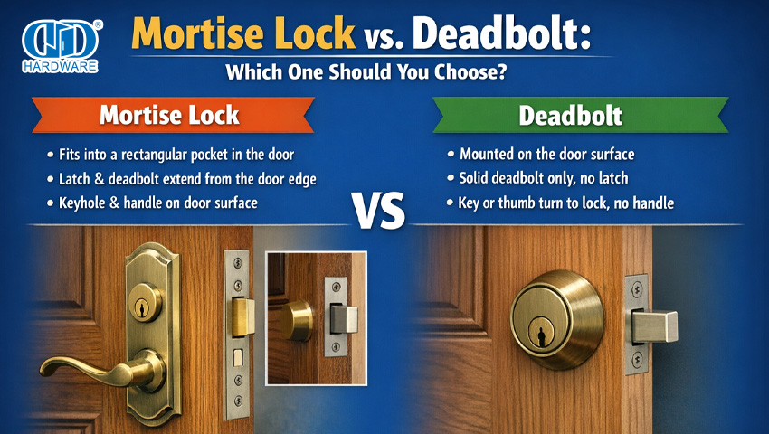 Mortise Lock vs. Deadbolt: Какой из них вам выбрать?