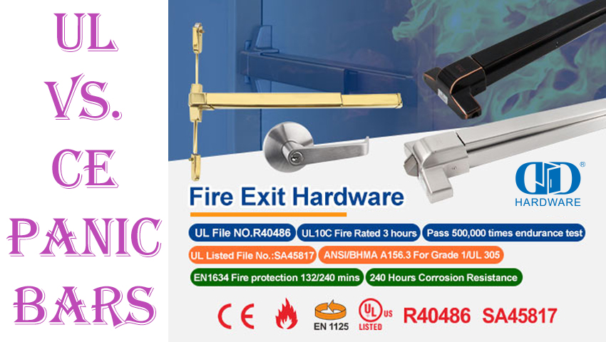 УЛ против. Панели паники CE: какой стандарт отвечает потребностям безопасности вашего здания?