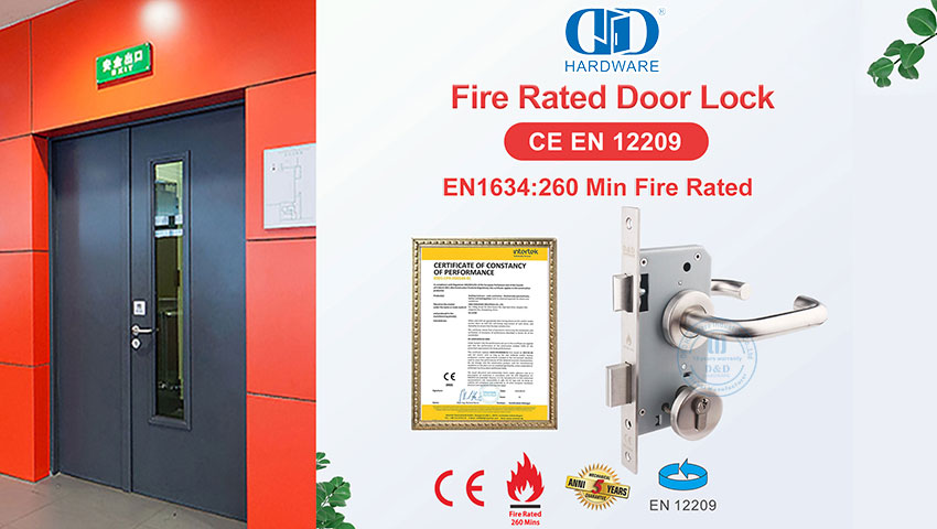 Дверной замок, сертифицированный D&D CE