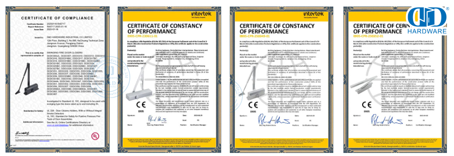 огнестойкий дверной доводчик