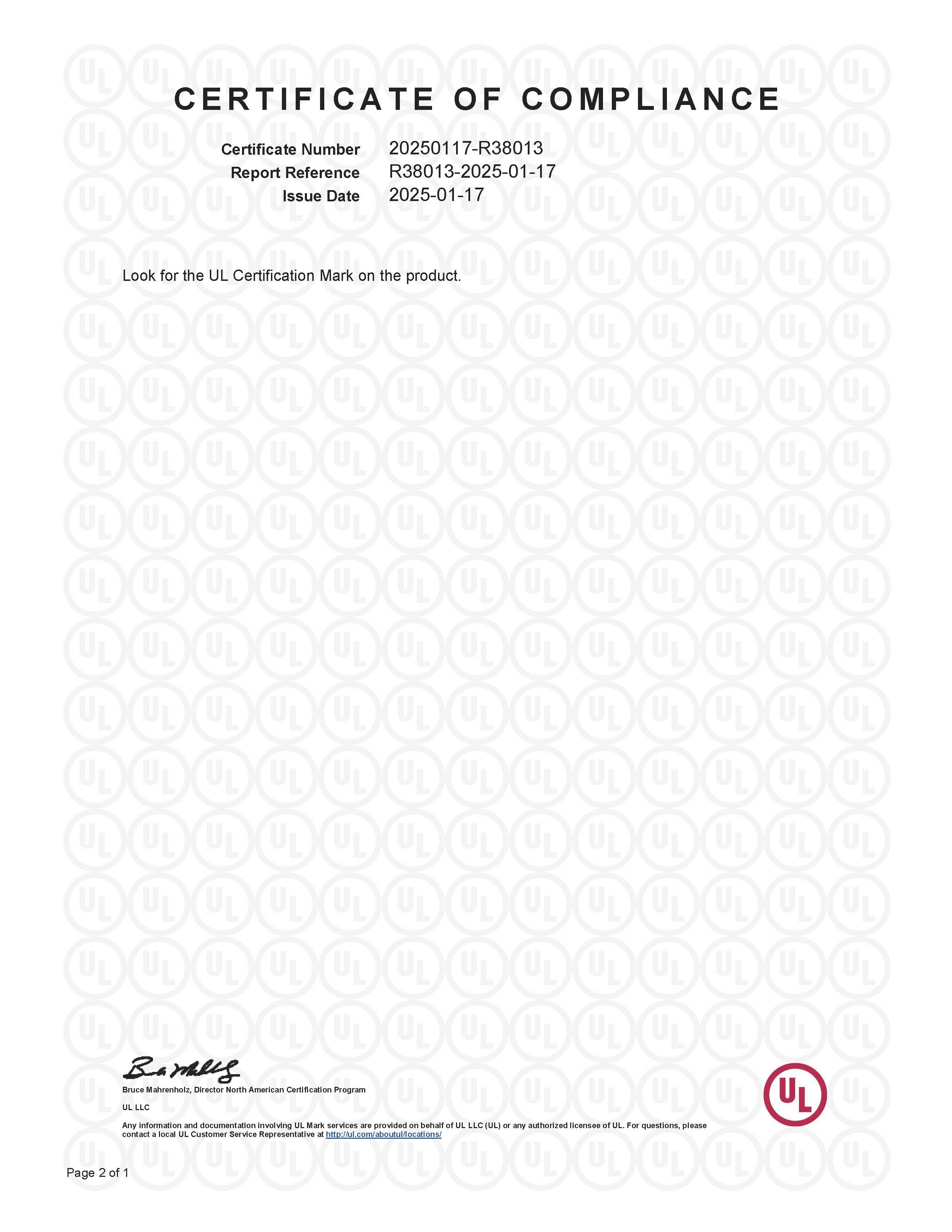 Дверная петля UL 