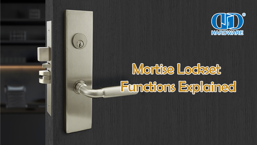 Функции Mortise Lockset объяснены